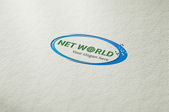 Creative Net World Logo in Logo Templates - product preview 2