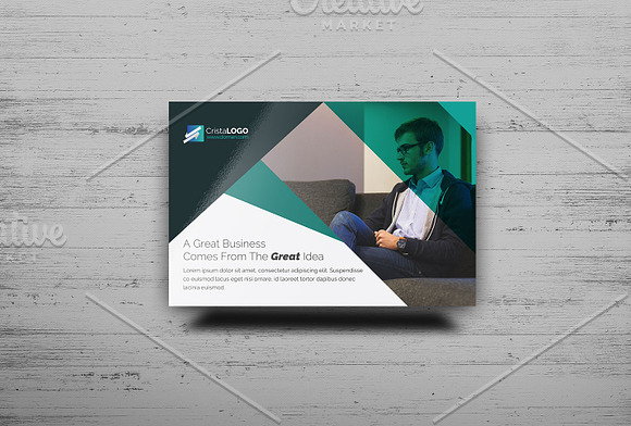 Postcard Template in Postcard Templates - product preview 1