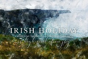 Irish Holiday Watercolor Landscapes