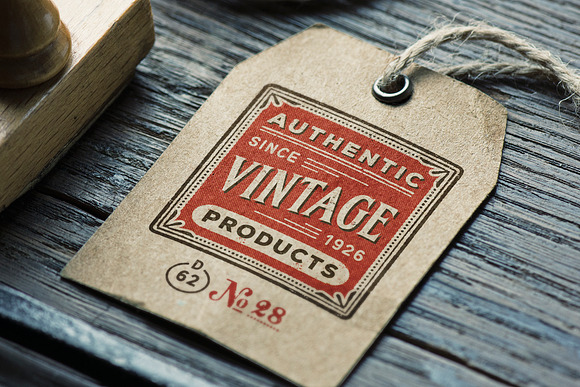 VINTAGE LOGO TEMPLATES vol. 2 in Logo Templates - product preview 5