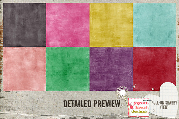Full-On Shabby {ten} in Textures - product preview 1