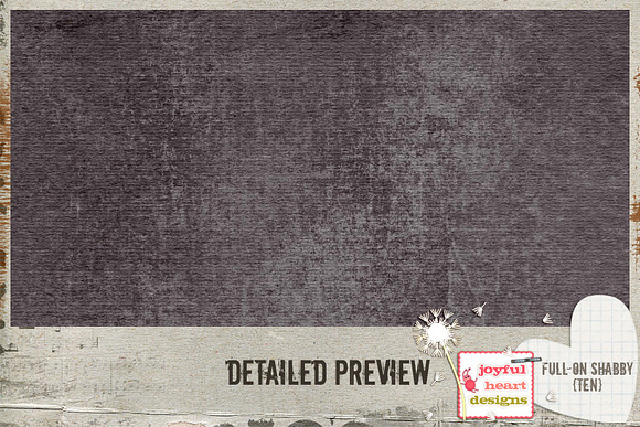 Full-On Shabby {ten} in Textures - product preview 2