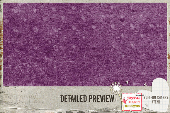 Full-On Shabby {ten} in Textures - product preview 7