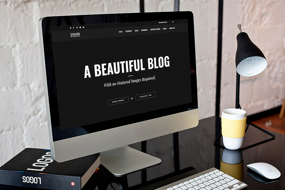Sigurd – WordPress theme for writers in WordPress Blog Themes - product preview 8