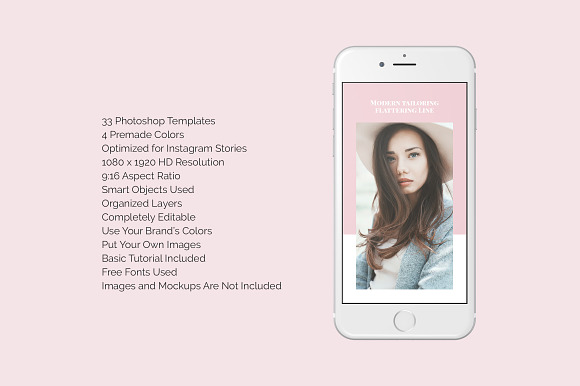 Gaia Instagram Stories in Instagram Templates - product preview 4
