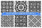 Set of black and white patterns 2