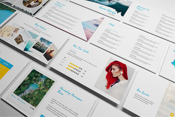 Travel Agency Powerpoint Template in PowerPoint Templates - product preview 6