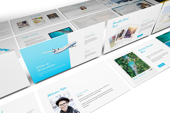 Travel Agency Powerpoint Template in PowerPoint Templates - product preview 7
