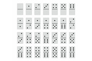 Complete Set of Domino Stones