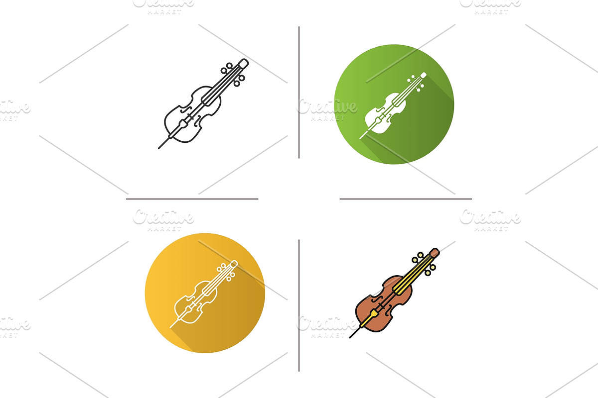 Cello icon in Graphics - product preview 8
