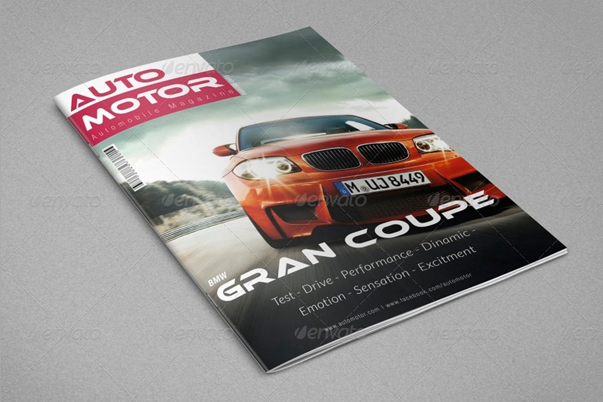 Auto Motor - Automobile Magazine in Magazine Templates - product preview 8