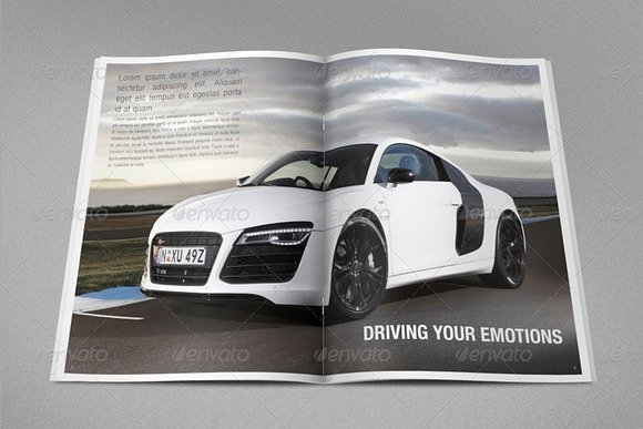 Auto Motor - Automobile Magazine in Magazine Templates - product preview 5