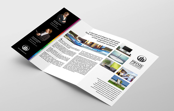 Real Estate Trifold Brochure in Brochure Templates - product preview 1
