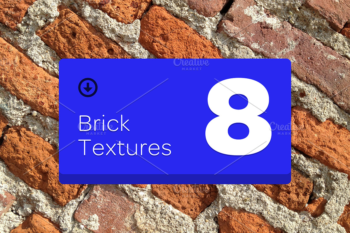8 Brick Textures in Textures - product preview 8