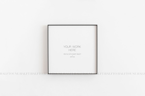 Mockup Frames,Bundle of 6 Thin Frame in Graphics - product preview 3