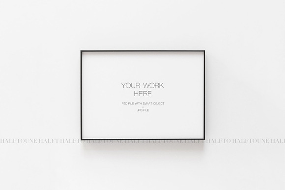 Mockup Frames,Bundle of 6 Thin Frame in Graphics - product preview 5