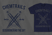 Cemtrails T-Shirt Design