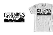 Columbus Ga T-Shirt Design