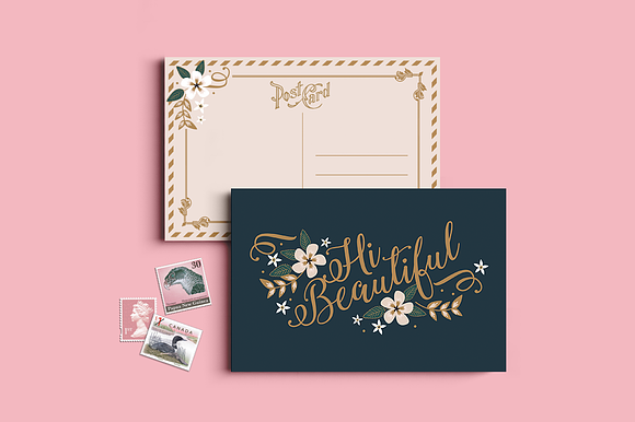 Monaco Greeting Cards in Postcard Templates - product preview 4