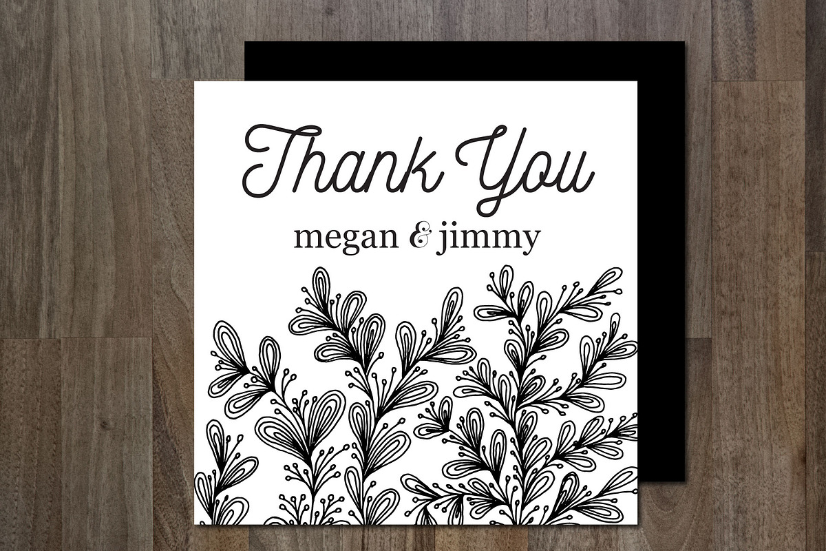 Thank You Card in Card Templates - product preview 8