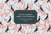 MAGIC GARDEN: Birds and Flowers