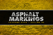 Asphalt markings textures volume 02