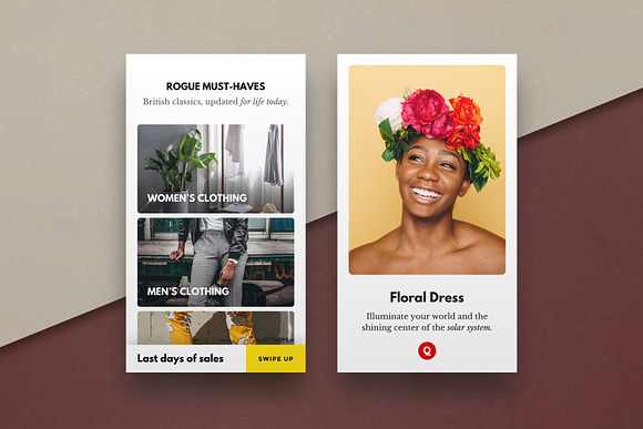 Rogue: 12 Instagram Template Bundle in Instagram Templates - product preview 6