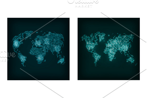 Technology images of globe in Patterns - product preview 1