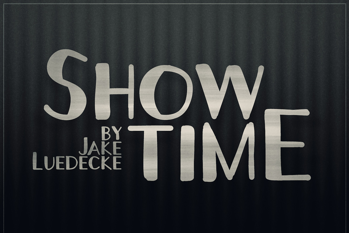 Showtime in Display Fonts - product preview 8