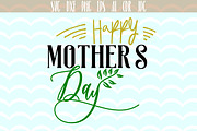 Happy Mother's Day SVG Slogan