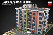 Low Poly Apartment Building