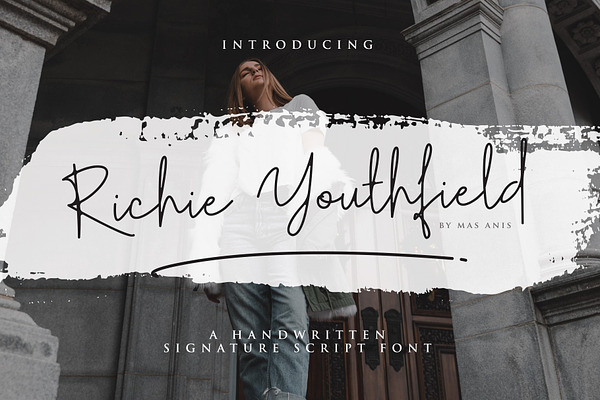 Richie Youthfield - Signature Font