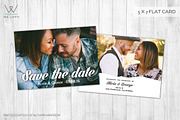 Modern Save the date template card