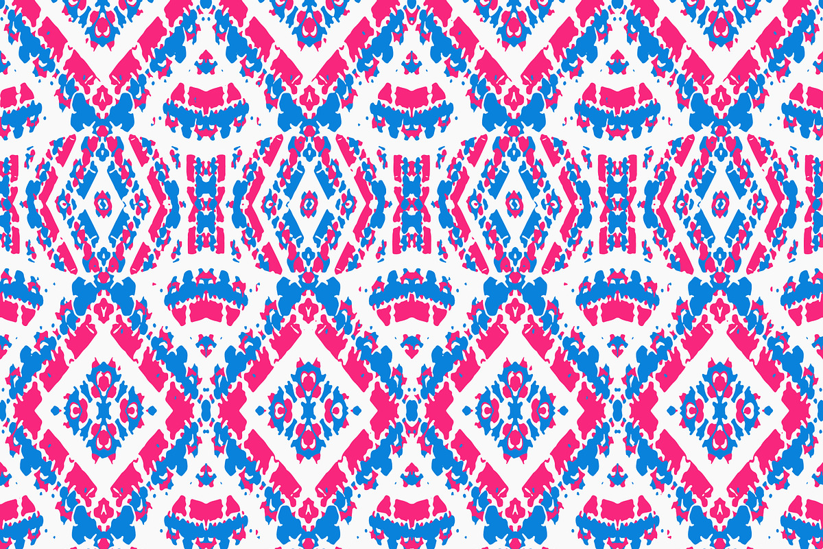 Colorful Folk Style Pattern in Patterns - product preview 8