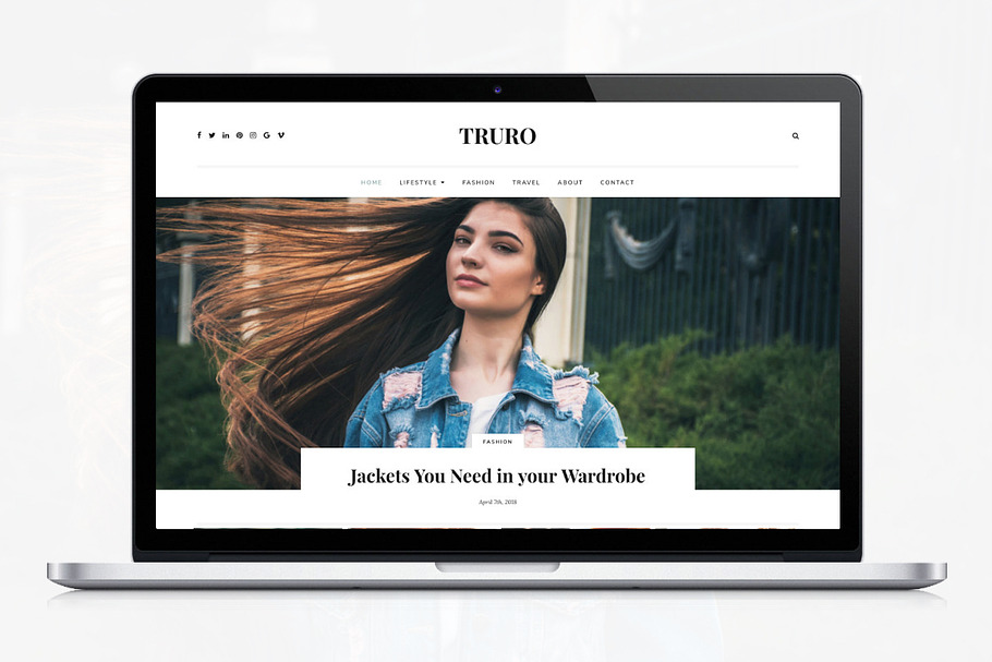 Truro - Bold WP Blogging Theme in WordPress Blog Themes - product preview 8