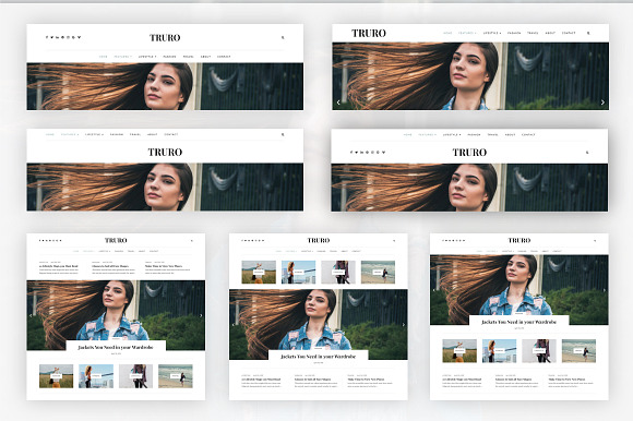 Truro - Bold WP Blogging Theme in WordPress Blog Themes - product preview 2