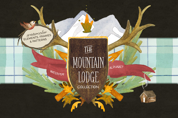 The Mountain Lodge Collection in Illustrations - product preview 14