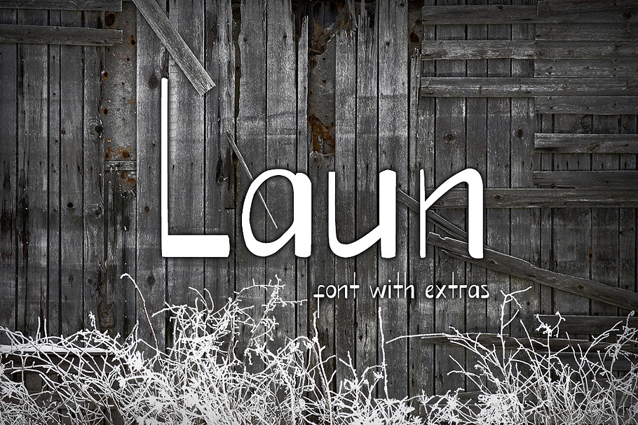 Laun + extras  in Sans-Serif Fonts - product preview 8
