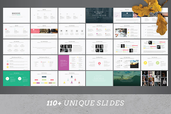 Massive Presentation Template in PowerPoint Templates - product preview 2