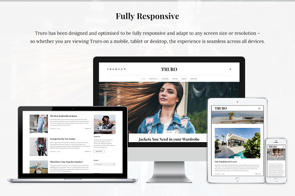 Truro - Bold WP Blogging Theme in WordPress Blog Themes - product preview 4