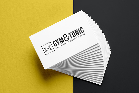 Gym / Fitness / Health / Food Logo in Logo Templates - product preview 7