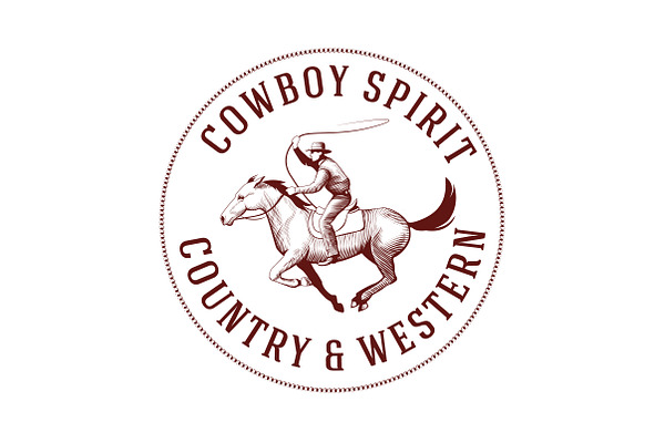 Cowboy Vintage Logo