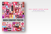 Two Rock Concert Poster designs