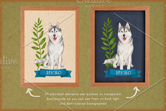 Dogs & Cats Art Bundle (20% Off!) in Illustrations - product preview 6