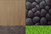 Set of textures for interior