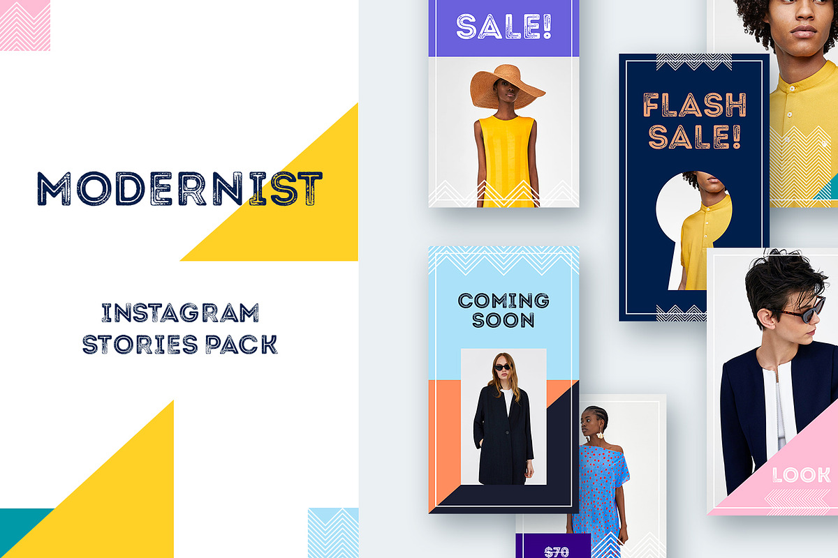 Modernist Instagram Stories Pack in Instagram Templates - product preview 8