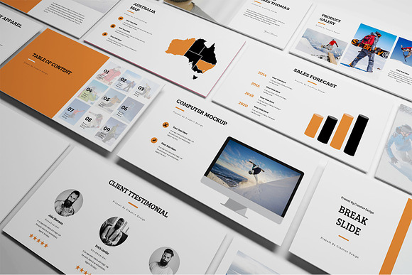 Apparel Product Launch Google Slides in Google Slides Templates - product preview 5