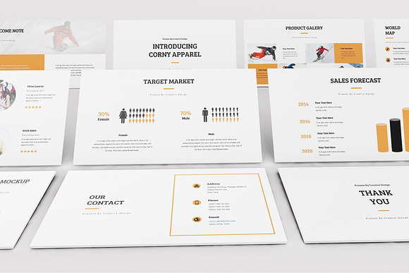Apparel Product Launch Google Slides in Google Slides Templates - product preview 8