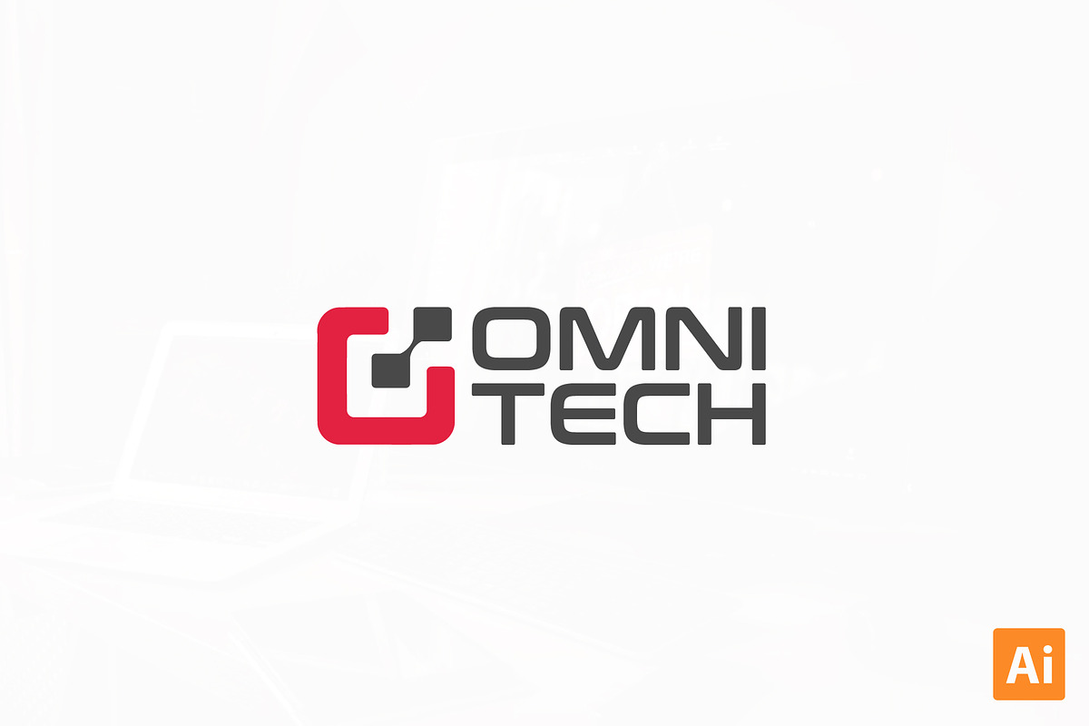 Omni Tech Logo in Logo Templates - product preview 8