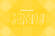 Sunday - A Quirky Font!